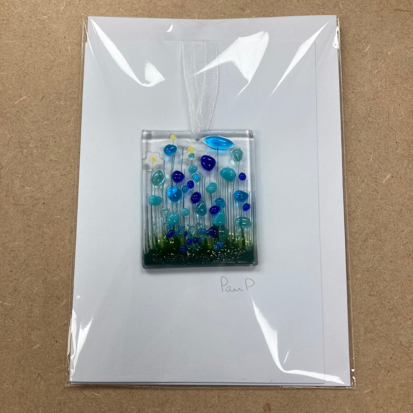 Pam Peters: Fused Glass Hanging Token Cards