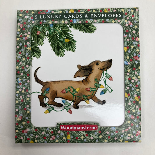 5 Luxury Christmas Cards and Envelopes