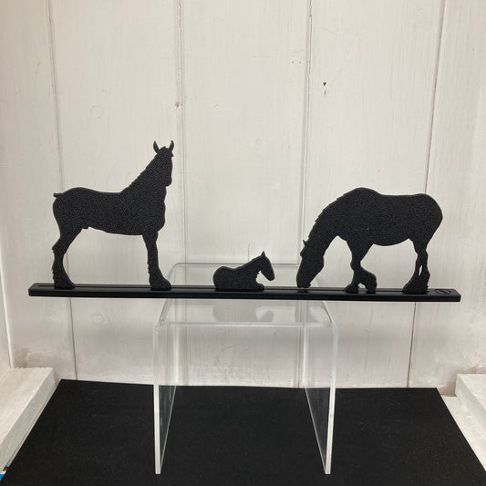 Clydesdale Family - Shape Shadows