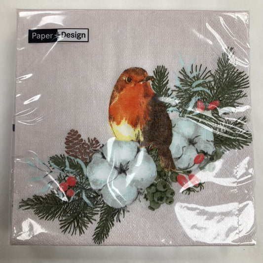 Robin Forest Napkins 33cm