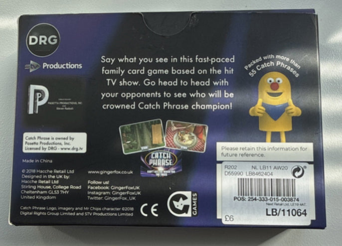 Catchphrase Card Game