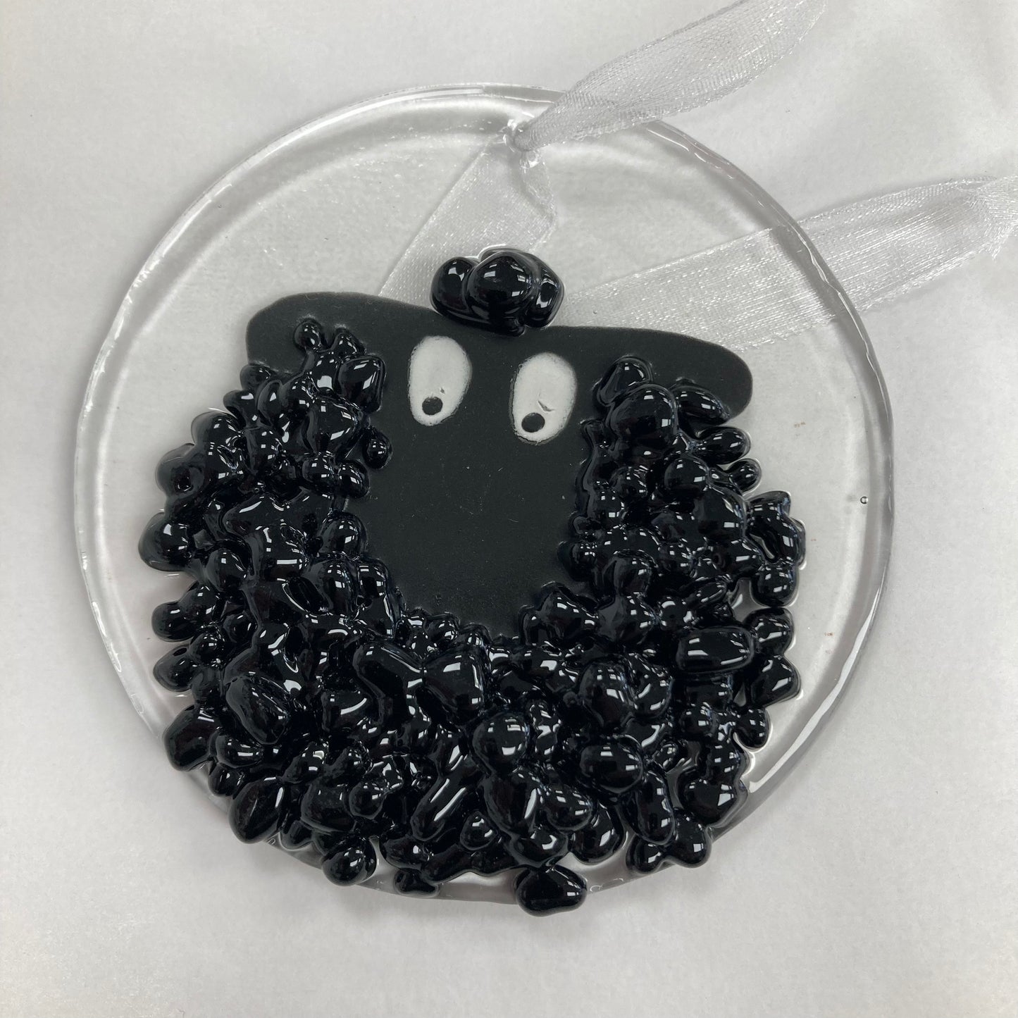 Fused Glass Sheep Hangings