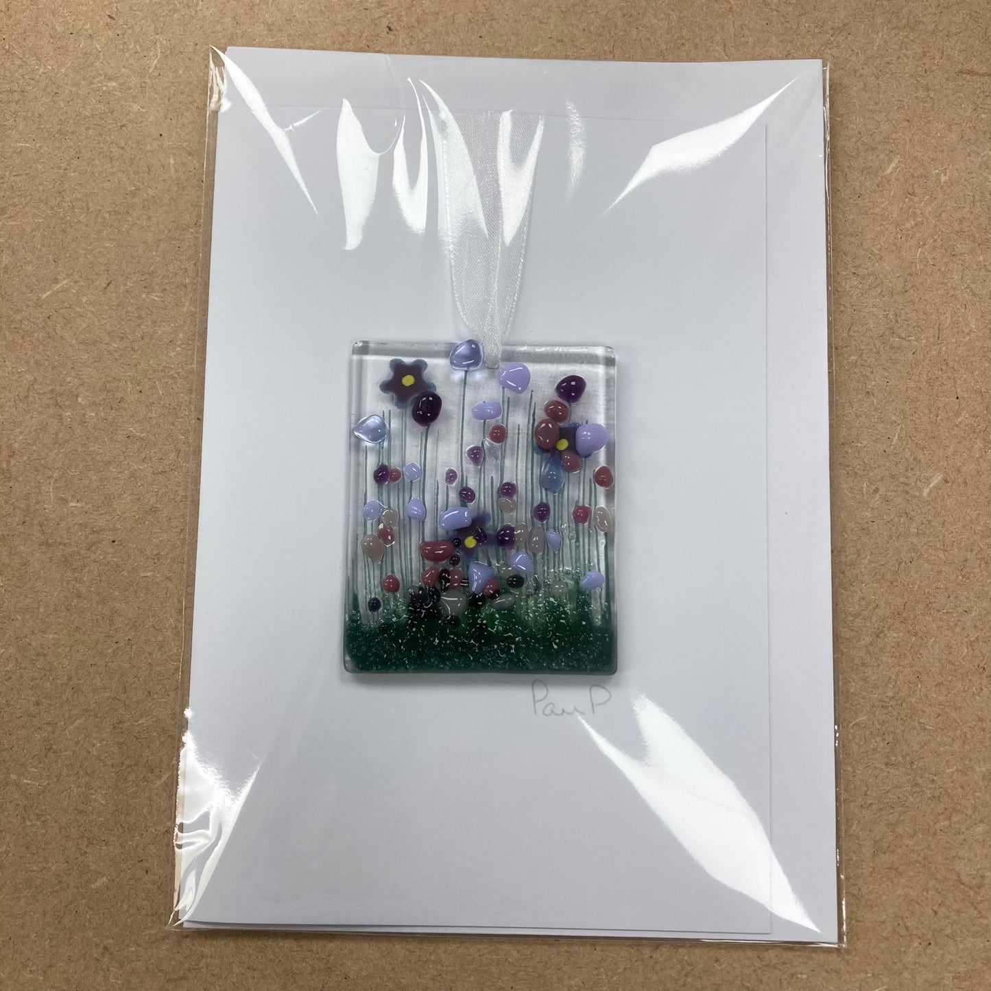 Pam Peters: Fused Glass Hanging Token Cards