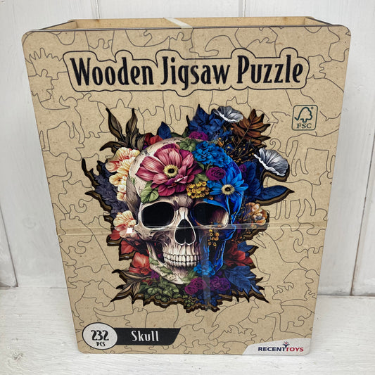 Skull Wooden Jigsaw Puzzle