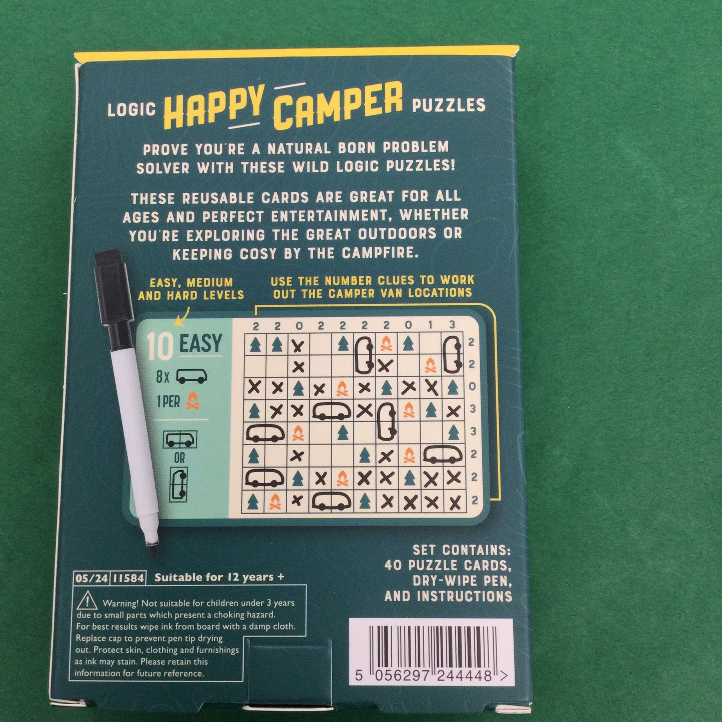 Happy Camper Logic Puzzles