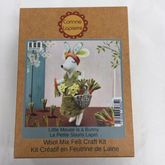 Little Mouse Is A Bunny - Embroidery Kit