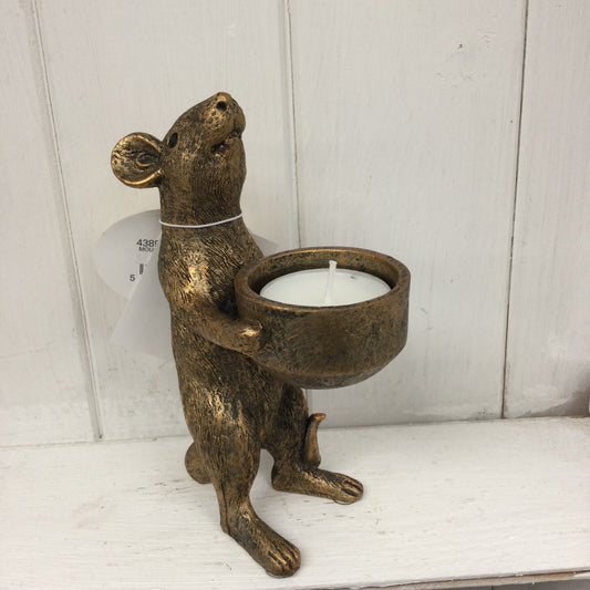 Mouse Tealight Candle Holder