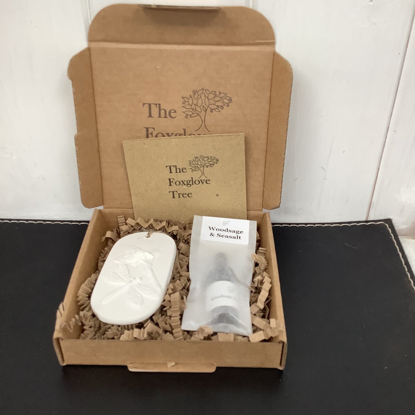 Car Diffuser:  Dragonfly and Snowdrop