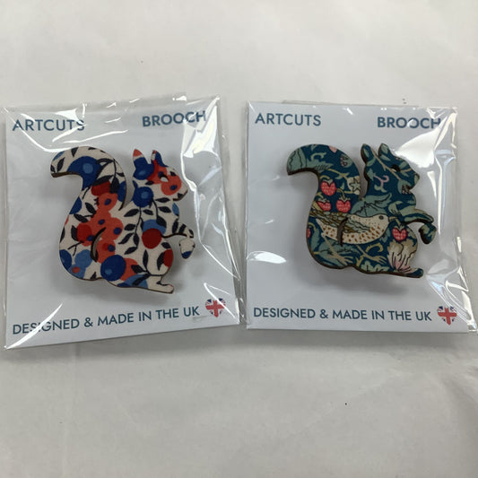 Liberty Squirrel Brooch