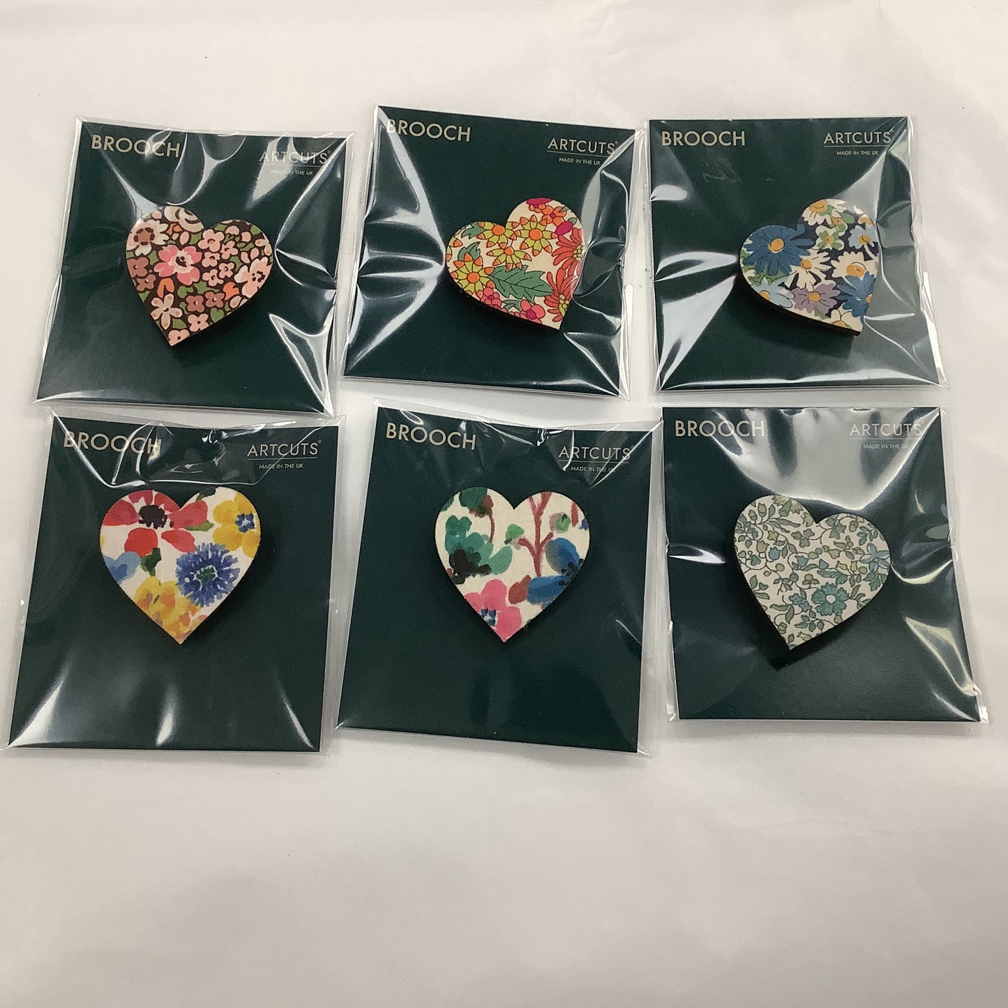 Liberty Heart Brooch