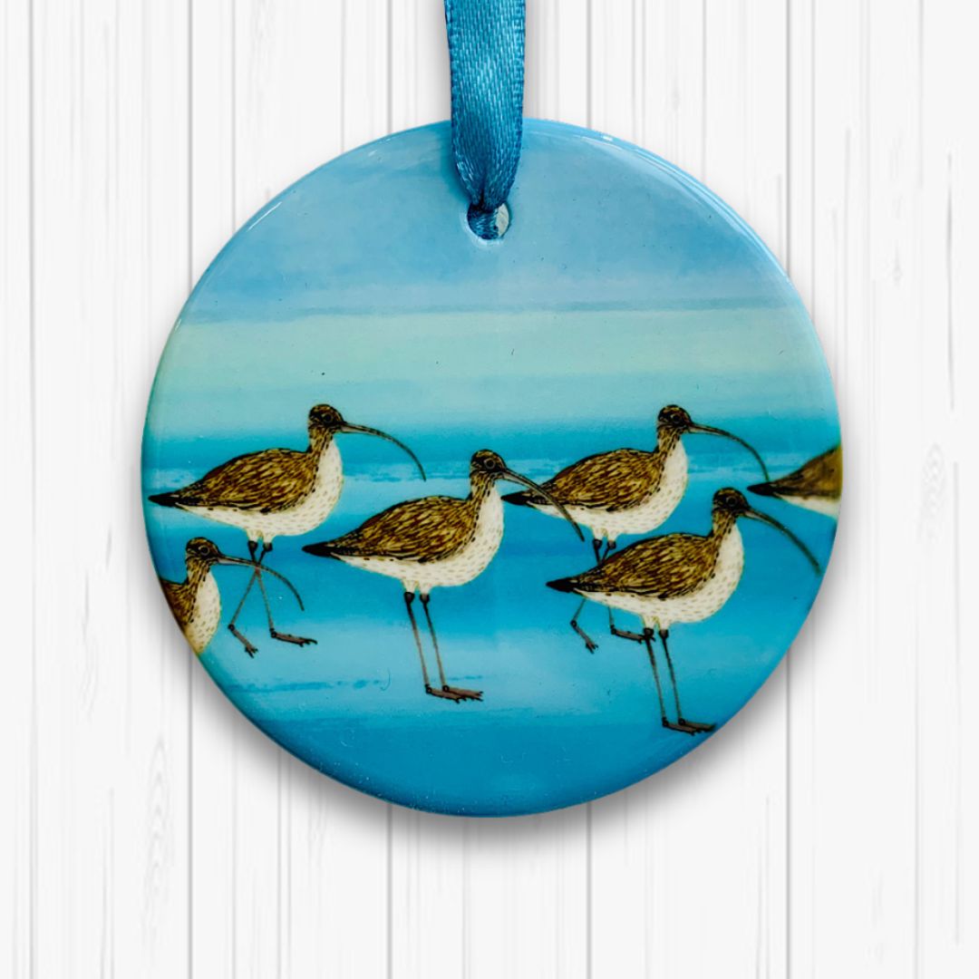 Curlew Ceramic Hanging