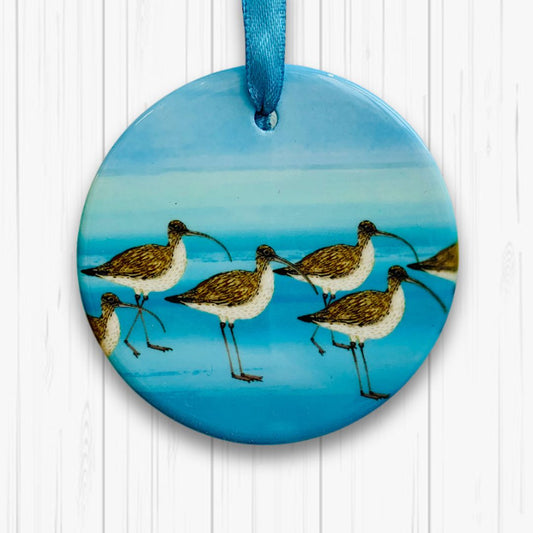 Curlew Ceramic Hanging