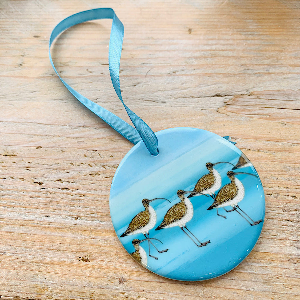 Curlew Ceramic Hanging