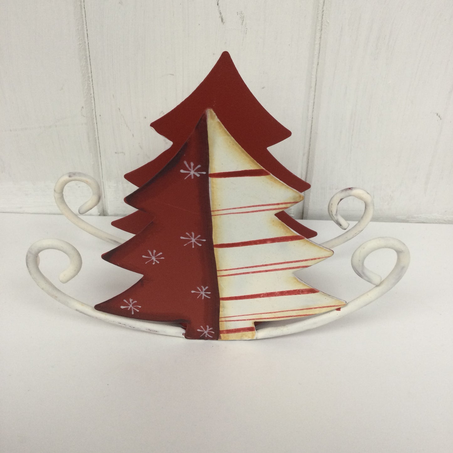 Set of 3 sleigh t-light holders
