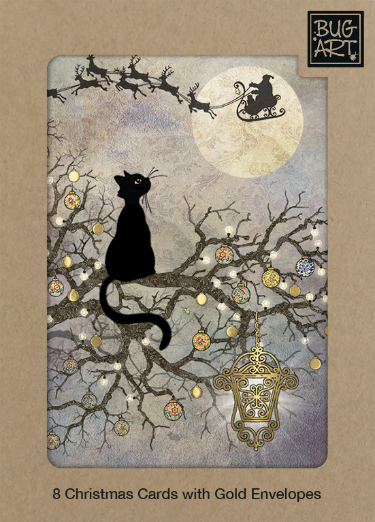Moon Cat Box of Christmas Cards