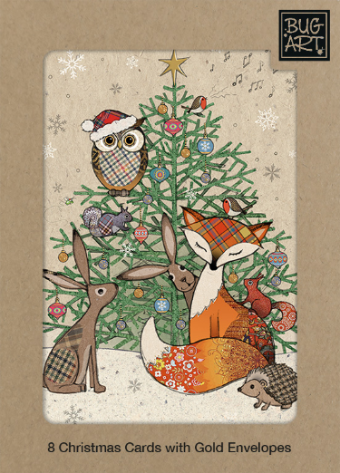 Fox and Friends Box of Christmas Cards