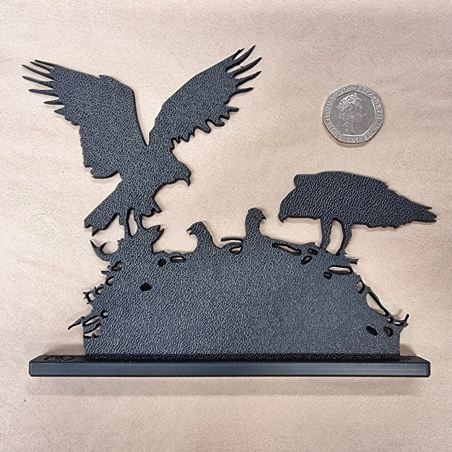 Osprey Family Shadowshapes Topper