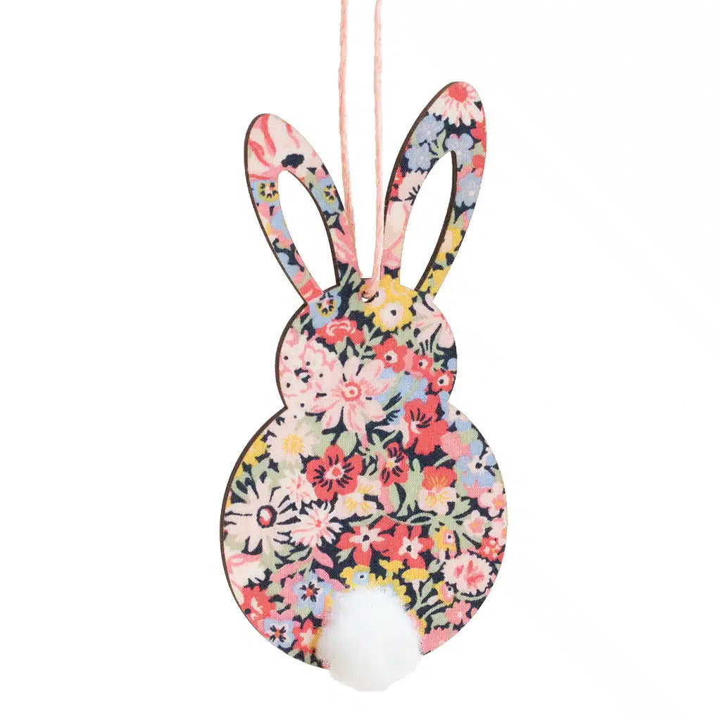 Silhouette Bunny in Liberty Fabric