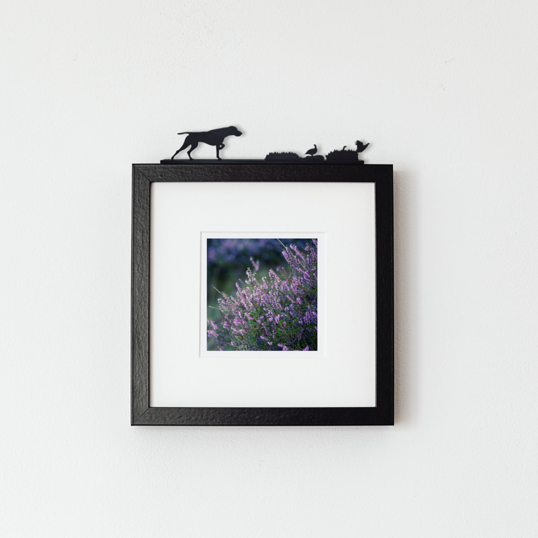 German Pointer Flushing Grouse Topper - Shadowshapes