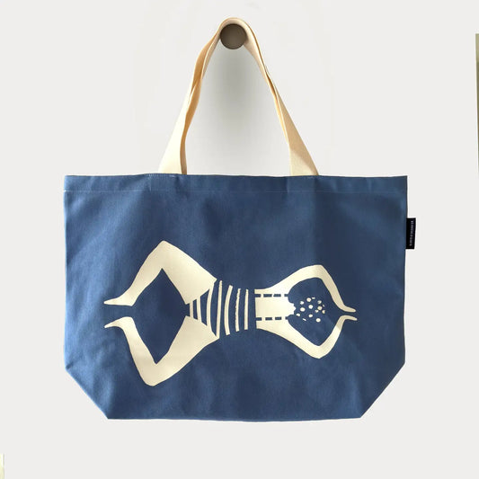 Swimmer Blue Tote Bag