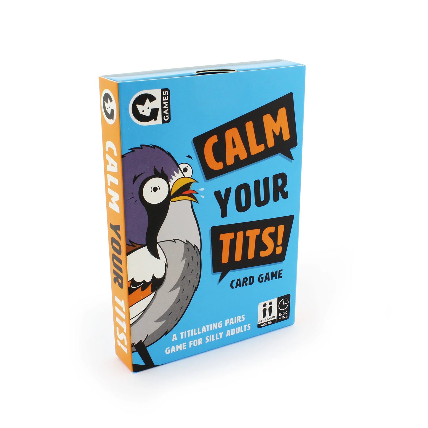 Calm Your Tits Card Game - A tittlating card game for adults