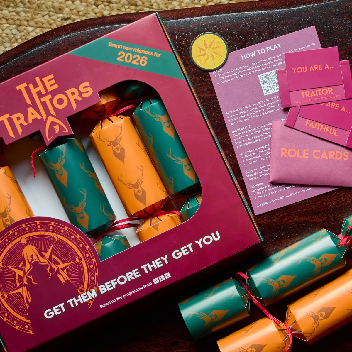 Traitors Christmas Crackers 2026