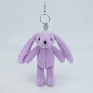 Bunny Keyring/ Bag Charm - various colours