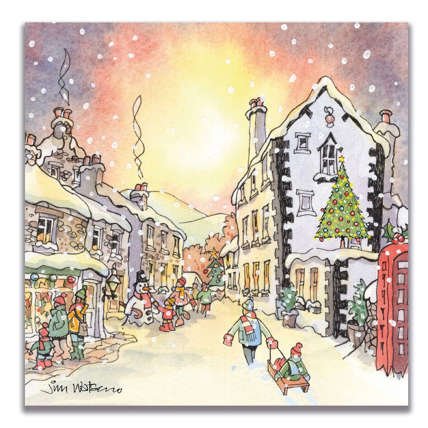 Nostalgic Lake District Christmas - 6 cards