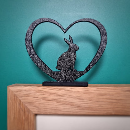 Rabbit Heart Topper