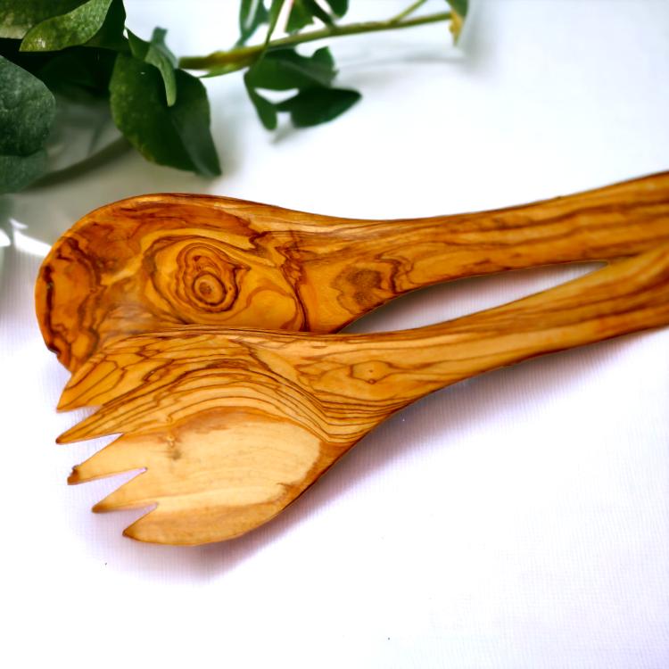 Salad set:  Olive Wood