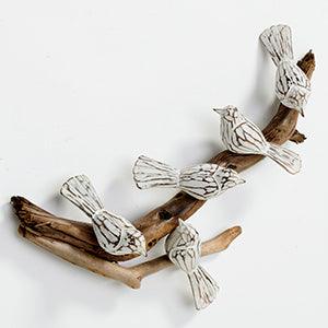 Wooden Bird Hanging - The Coast Office