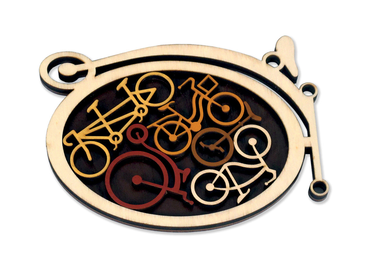 Fietsenstalling puzzel