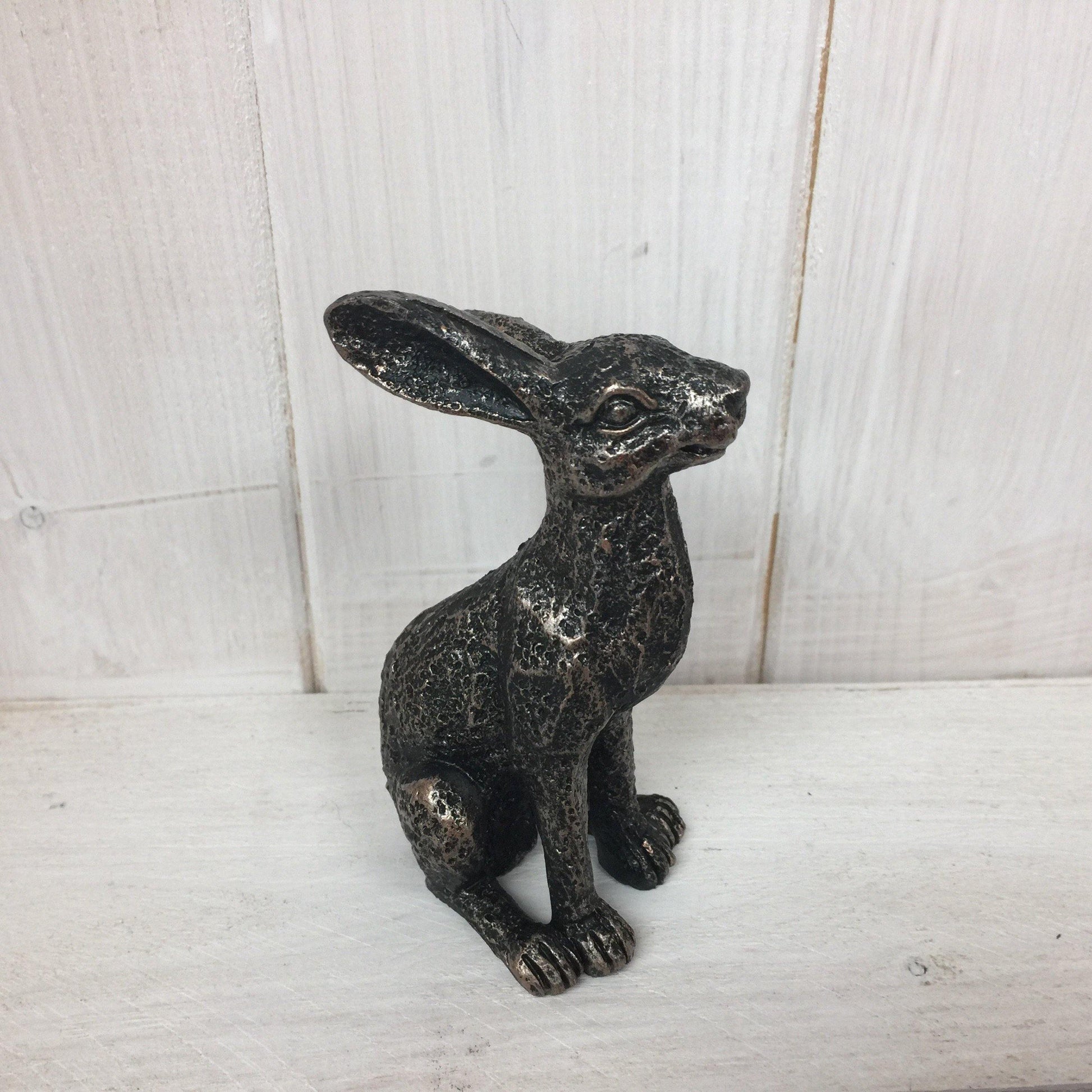 Bronze Coloured Alert Hare - The Coast Office