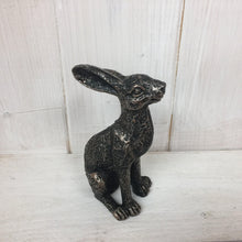 Load image into Gallery viewer, Bronze Coloured Alert Hare - The Coast Office
