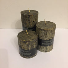 Load image into Gallery viewer, Antique Poured Pillar Candles - The Coast Office
