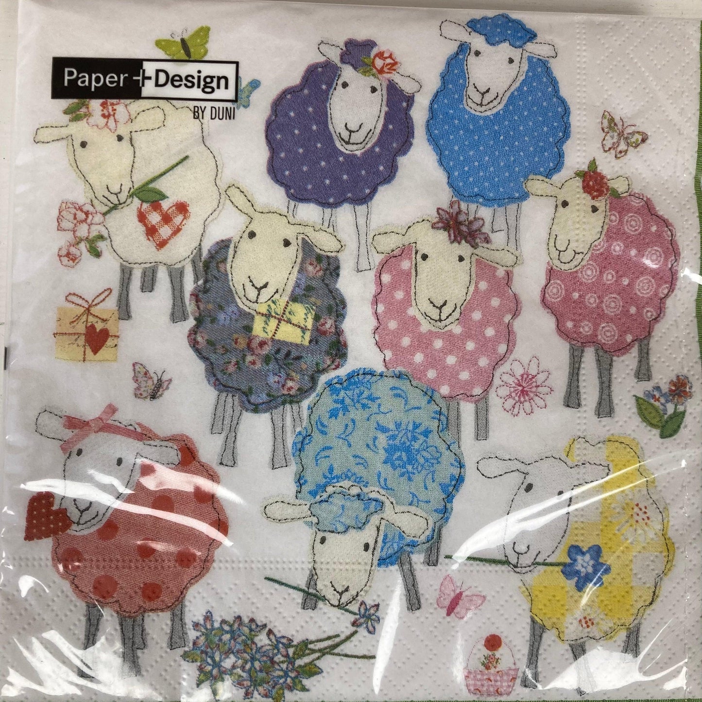 Patchwork family 33cm napkins - The Coast Office