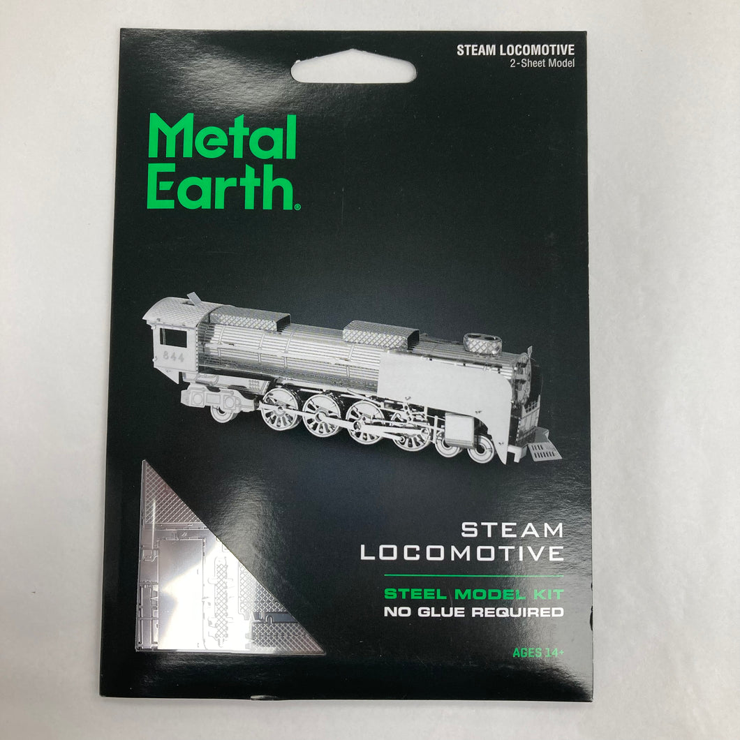 3D Metal Earth Model Kit: Steam Locomotive - The Coast Office