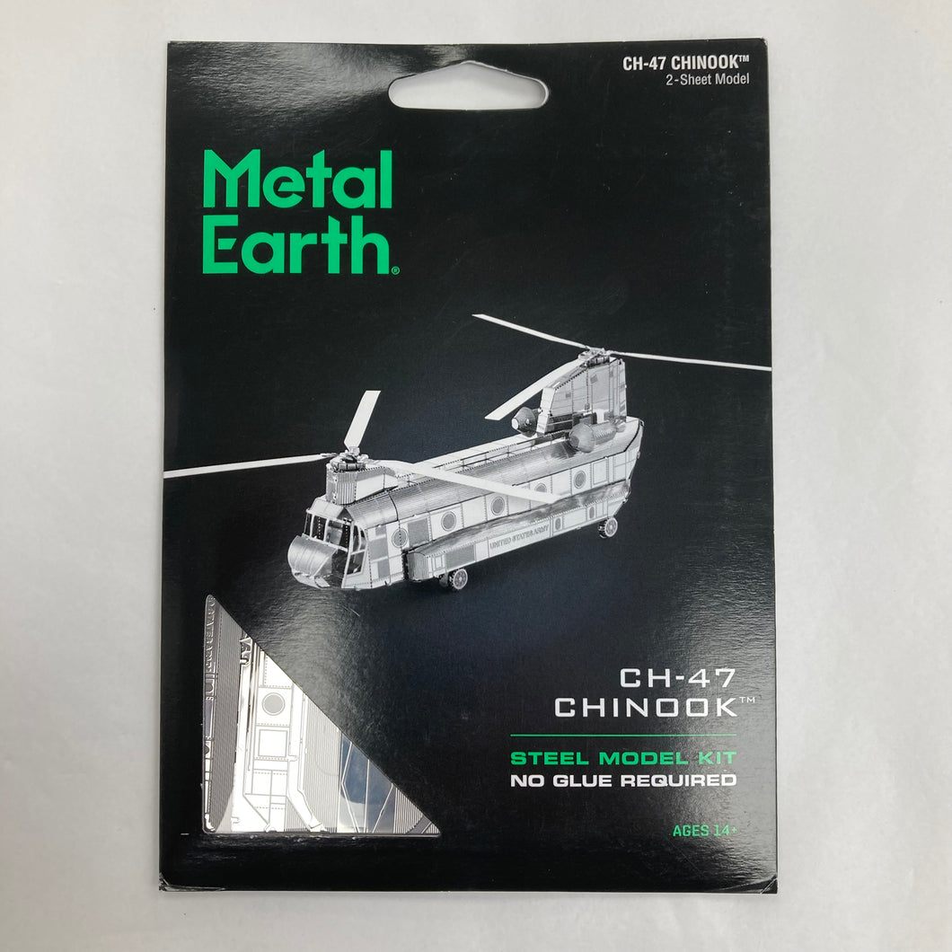 3D Metal Earth Model Kit:  Chinook - The Coast Office