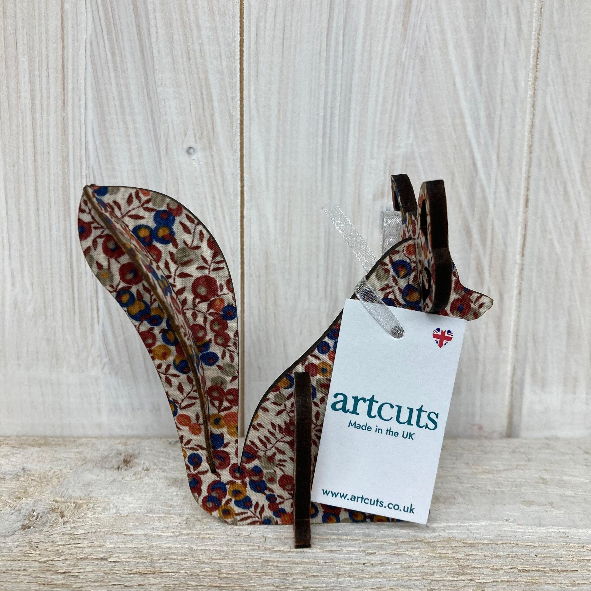 Standing, Wooden 3D Fox - The Coast Office