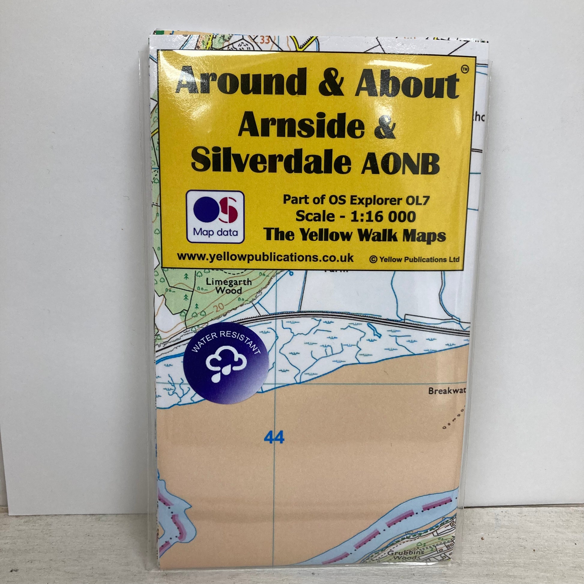 Around and About Arnside and Silverdale ANOB Walking Map - The Coast Office