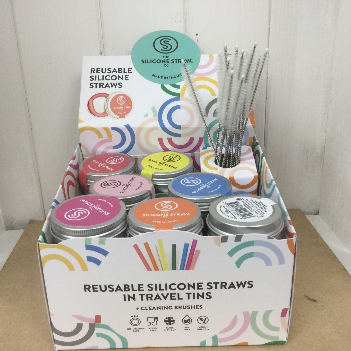 Reusable Straw Travel Tins